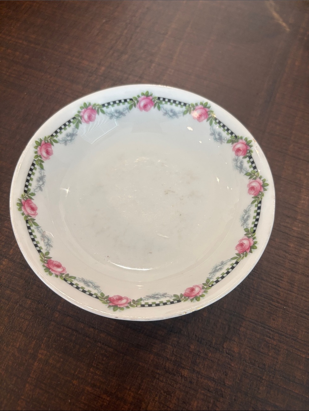Vintage KPM Germany Fine China Soup / Salad Bowl